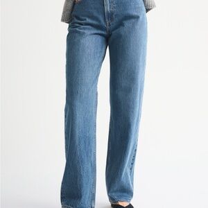 Abercrombie & Fitch Women's Flare Jeans in Blue
